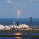 A SpaceX Falcon 9 launches from Kennedy Space Center on October 5, as part of the company’s Crew-5 mission for NASA.